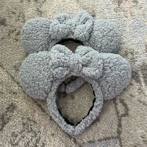 BUY 1 GET 1 HALF OFF Handmade Mickey ears blue Sherpa